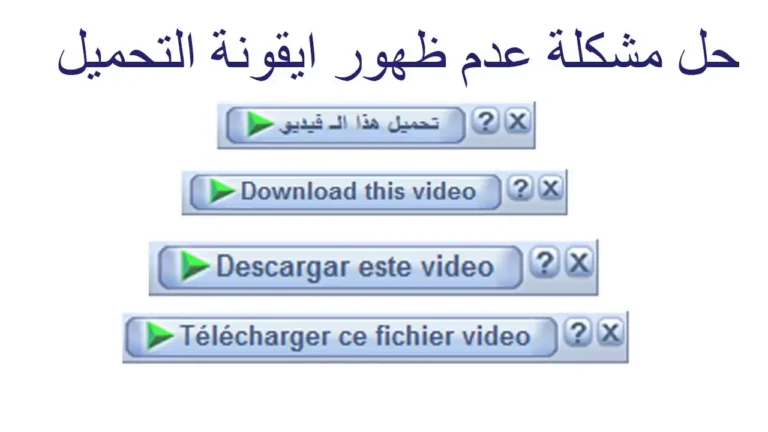 حل مشكلة عدم ظهور ايقونة برنامج انترنت دونلود منجر فى جوجل